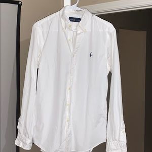 Ralph Lauren men’s white button down.